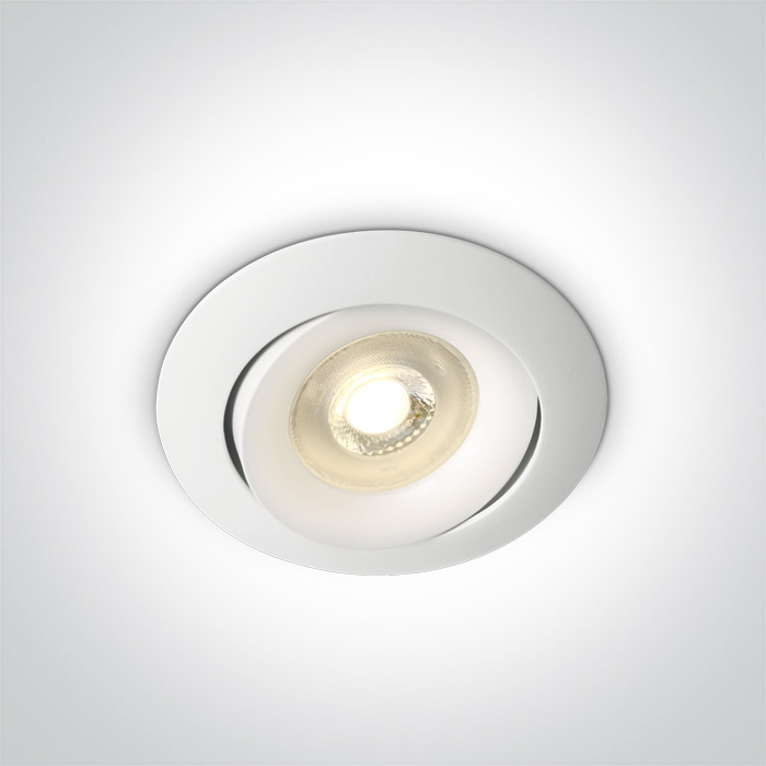 One Light Arta lampă încorporată 1x50 W alb 11105U/W