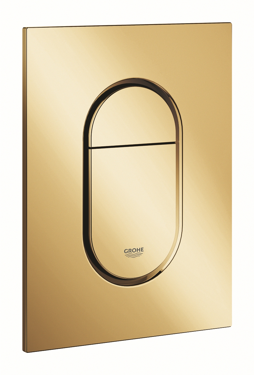 Grohe Arena Cosmopolitan S buton de spălare pentru WC Cool Sunrise 37624GL0