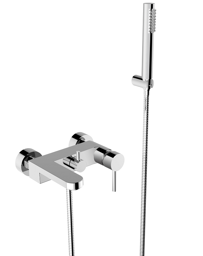 Besco Decco baterie cadă-duș perete crom BW-DS-CH