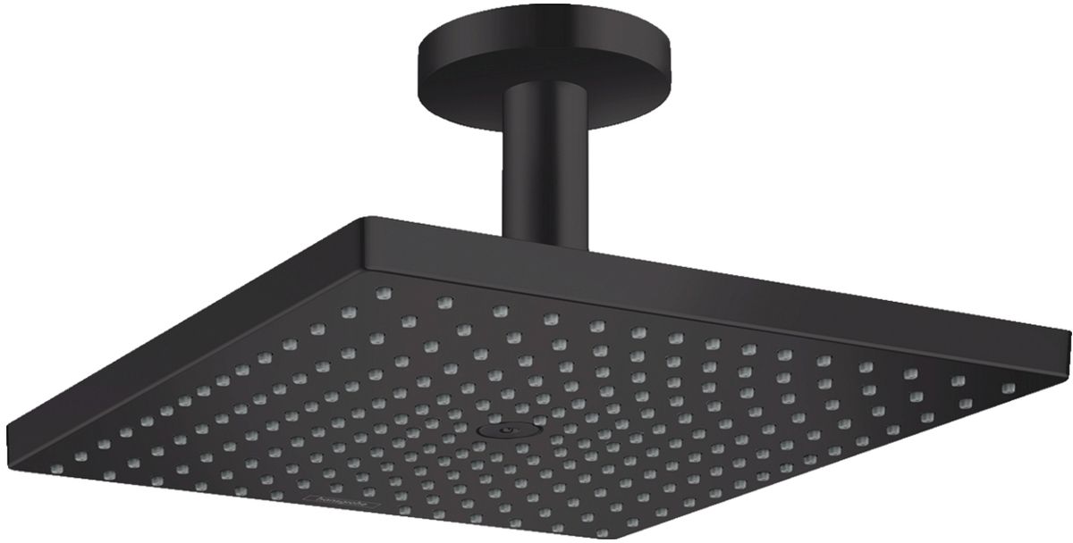 Hansgrohe Raindance cap de duș cu braț 30x30 cm pătrat negru 26250670