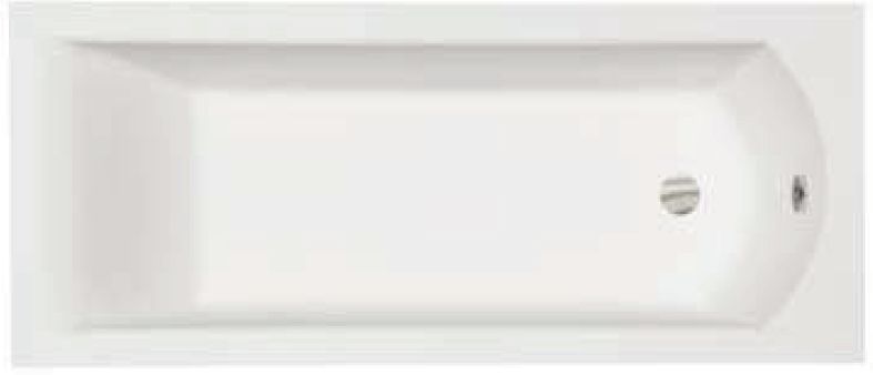 Besco Shea cada dreptunghiulară 180x80 cm alb #WAS-180-PK