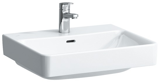 Laufen Pro S lavoar 55x46.5 cm dreptunghiular clasică-de blat alb H8169624001041
