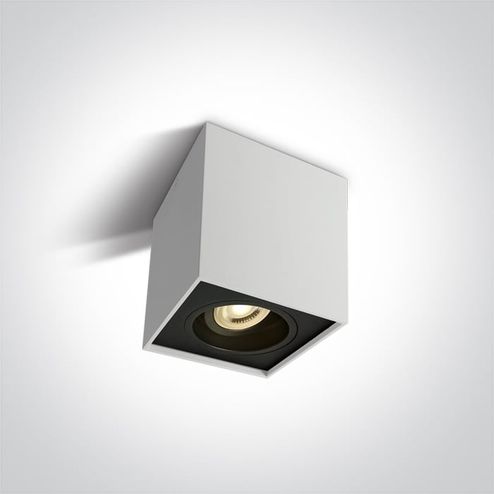 One Light Karlowasi lampă de tavan 1x10 W alb-negru 12105YA/W