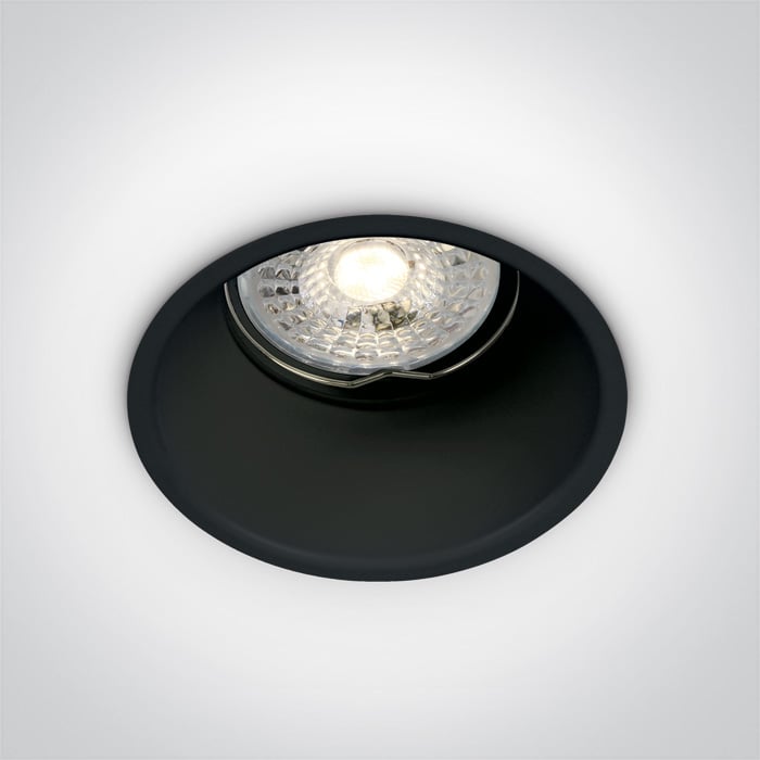 One Light Chulu lampă încorporată 1x50 W negru 10105TG/B