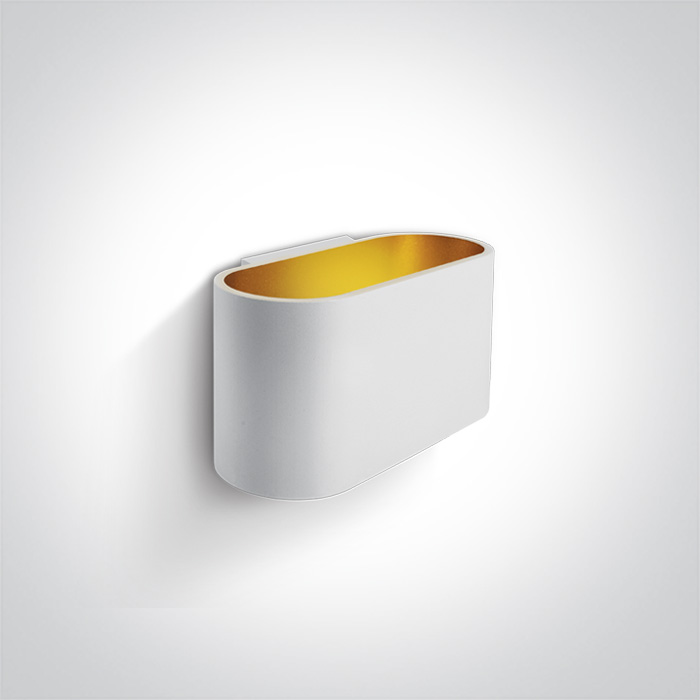 One Light Glafki lampă de perete 1x30 W alb 60056/W