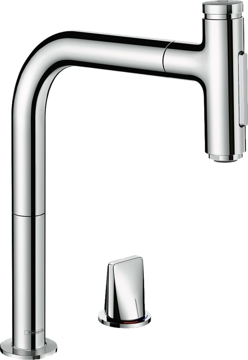 Hansgrohe Metris Select M71 baterie bucătărie pe picior crom 73818000