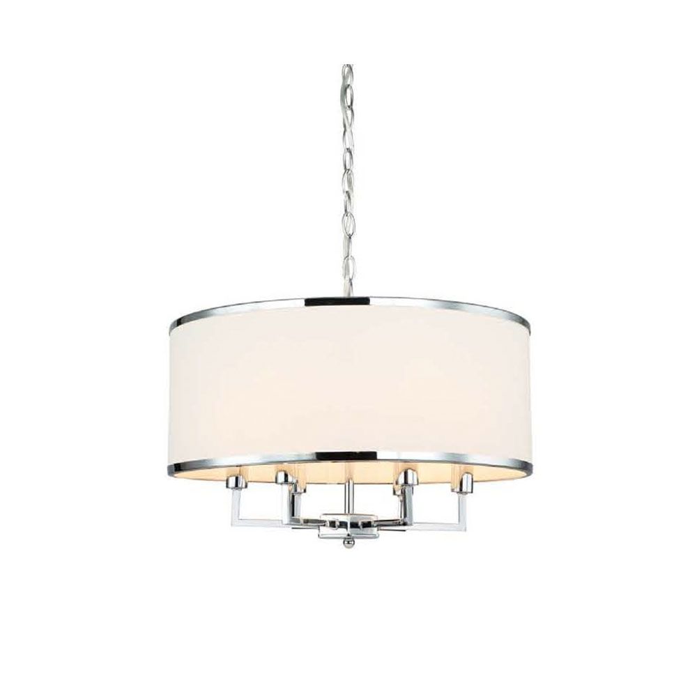 Orlicki Design Casa lampă suspendată 6x15 W crom-cremos OR80216