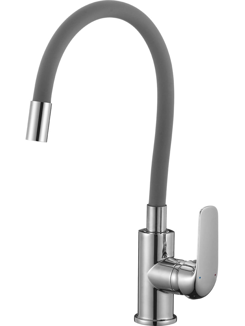 Kuchinox Elza baterie bucătărie pe picior crom-grafit/gri BKE961D