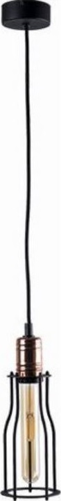 Nowodvorski Lighting Worshop lampă suspendată 1x60 W negru 6337