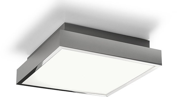 Nowodvorski Lighting Bassa plafon 1x18 W alb-crom 9500