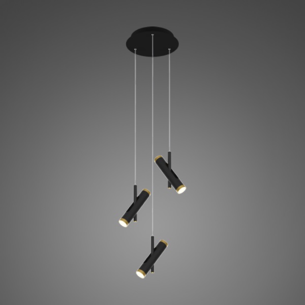 Altavola Design Lunette lampă suspendată 6x3 W negru LA062/P3_black