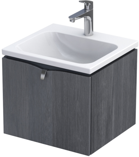 Oristo Siena dulap 49.6x45.5x39 cm dulap atârnat sub chiuvetă stejar OR45-SD1S-50-50