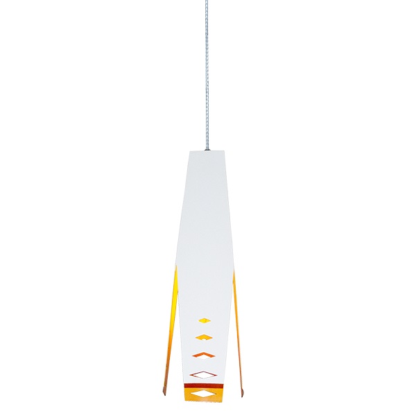Altavola Design Origami lampă suspendată 1x40 W alb-portocală LA044/P_white-orange