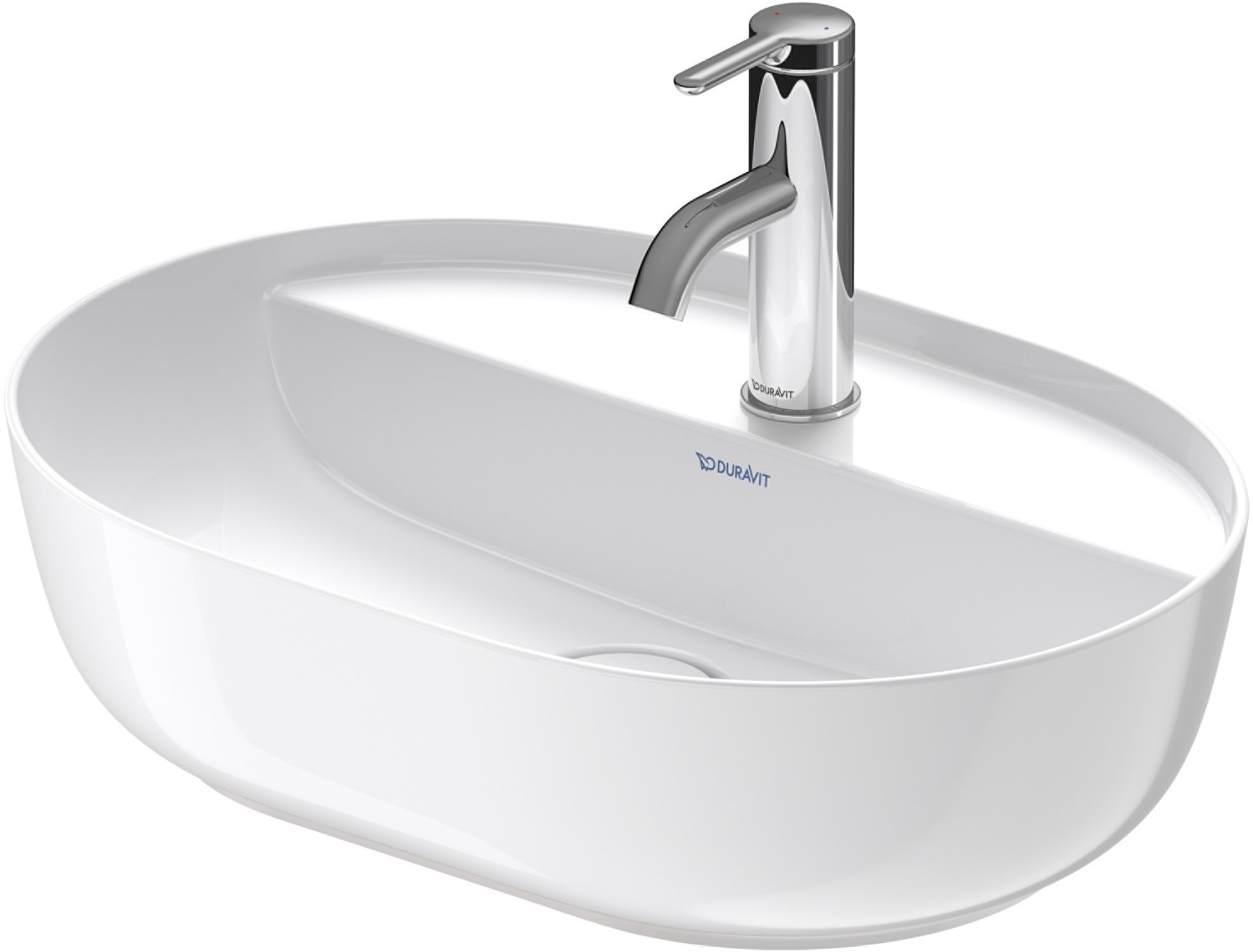 Duravit Luv lavoar 50x35 cm ovale de blat alb 03805000001