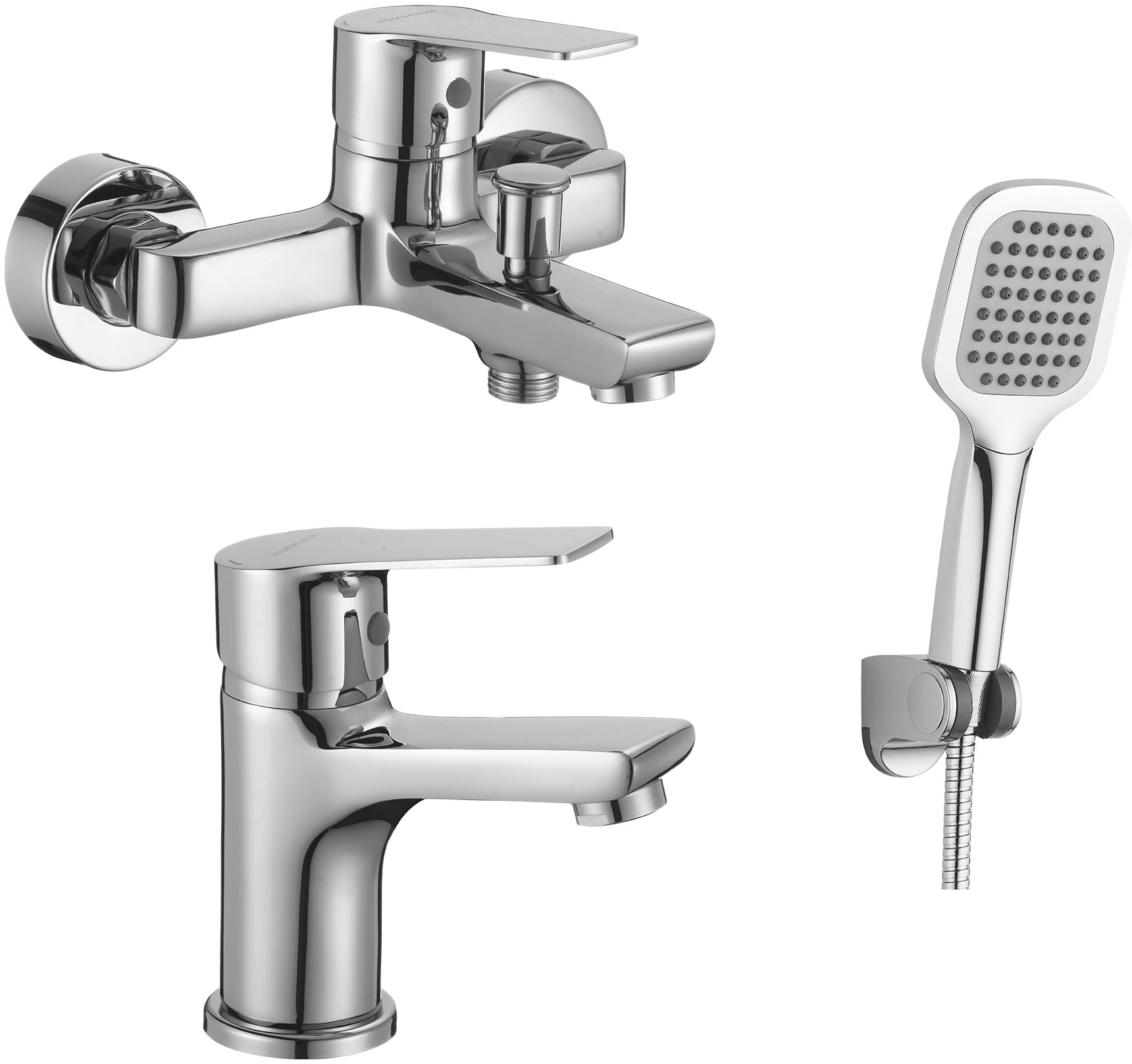 Kuchinox Borgo set baterie crom BKBA011D