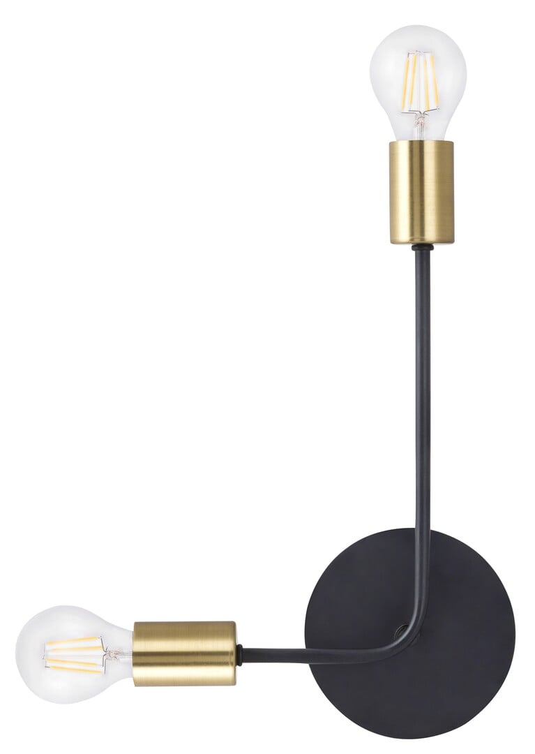 Rabalux Lanny plafonier 2x15 W negru 2102