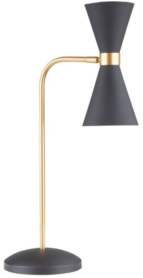 MaxLight Cornet veioză 2x5 W negru-auriu T0039