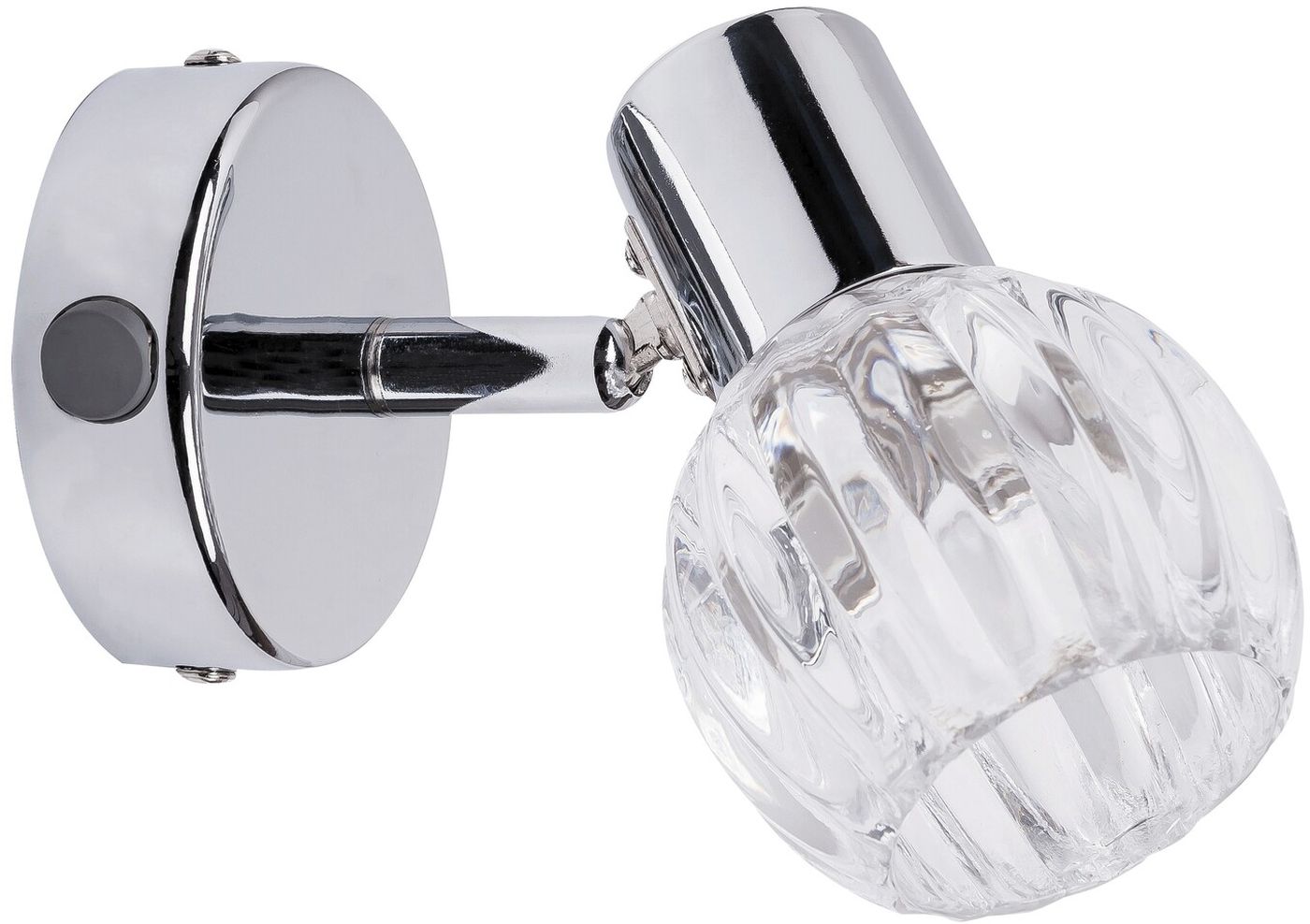 Rabalux Lauren lampă de perete 1x40 W crom-transparent 6091