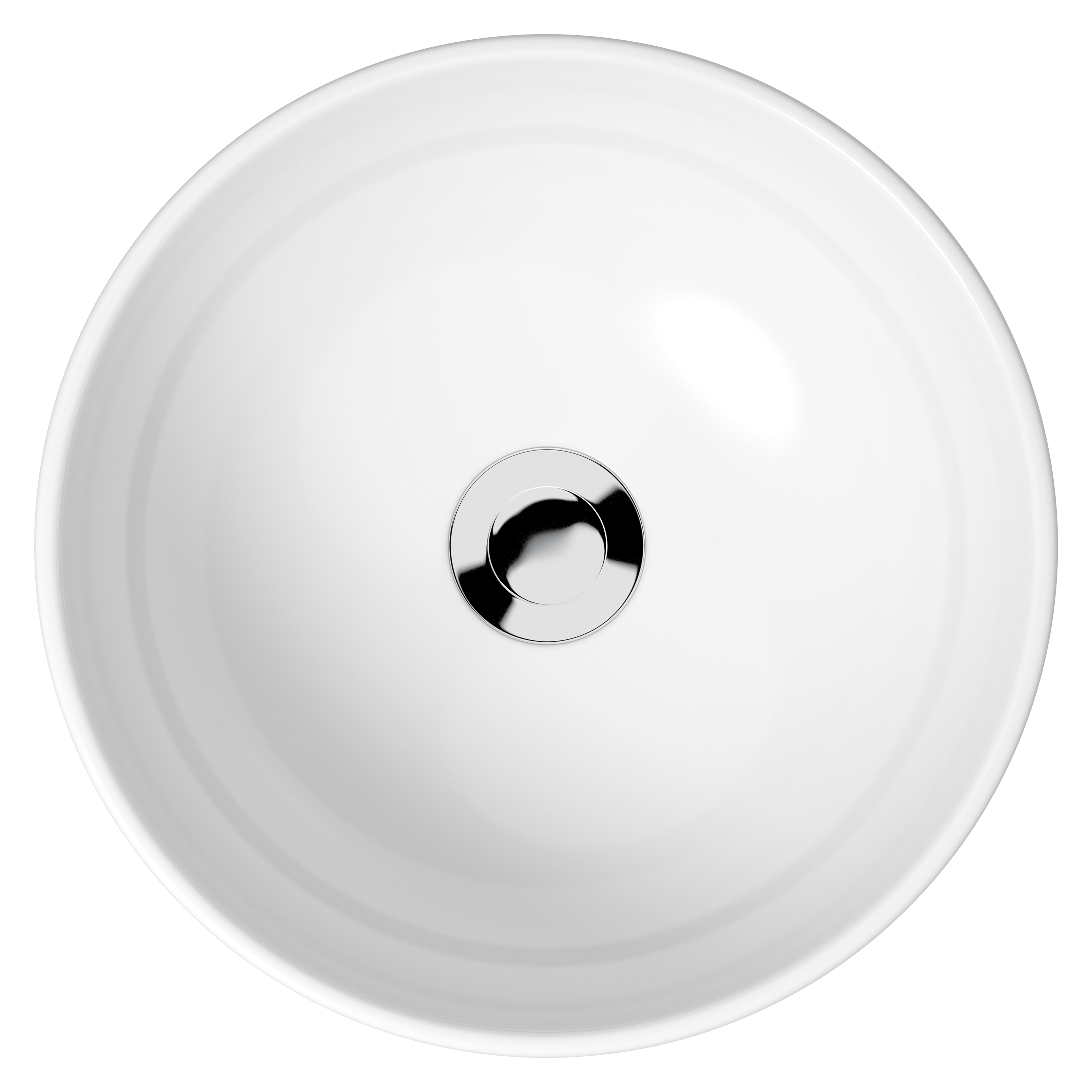 Cersanit Moduo lavoar 35x35 cm rotund de blat alb K116-047