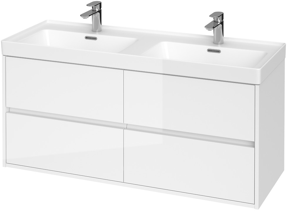 Cersanit Crea dulap 119.4x44.7x53.3 cm dulap atârnat sub chiuvetă alb S931-001