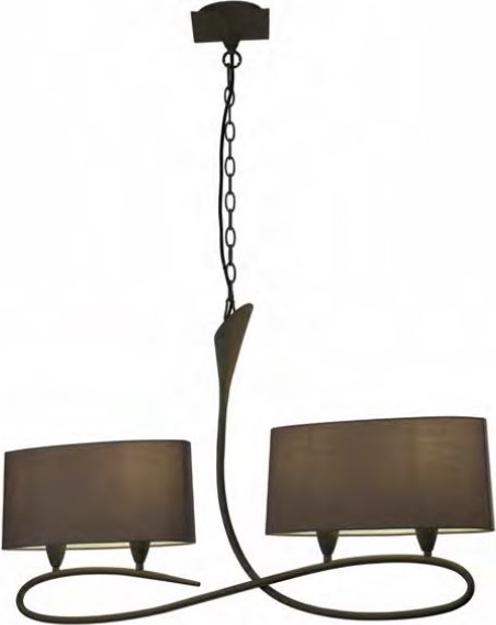 Mantra Lua lampă suspendată 4x20 W gri/frasin 3680