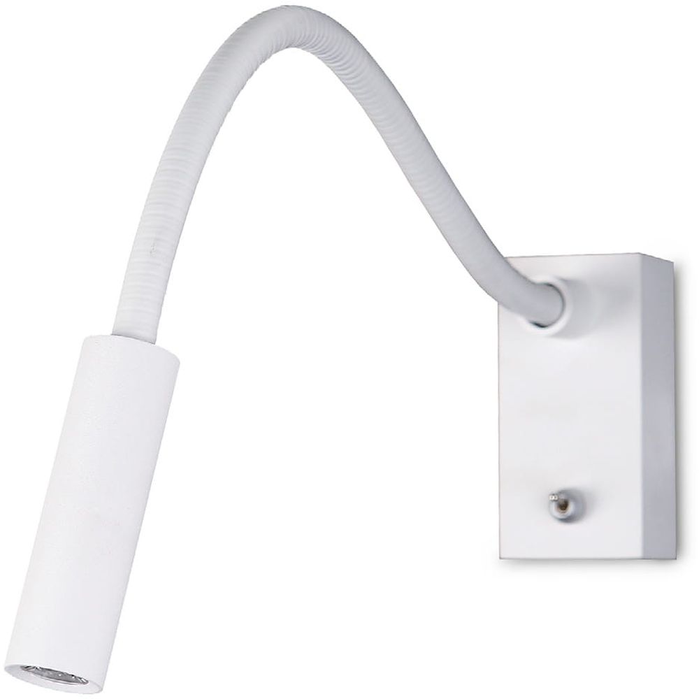 MaxLight Rider White plafonier 1x3 W alb W0047