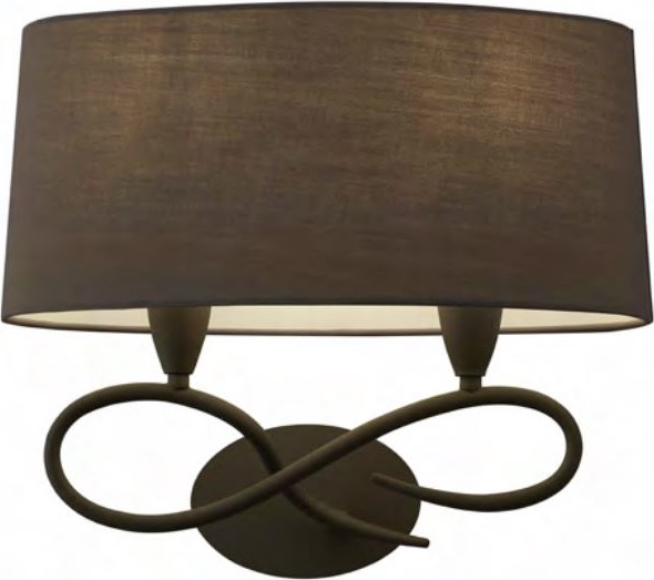 Mantra Lua plafonier 2x20 W gri 3687