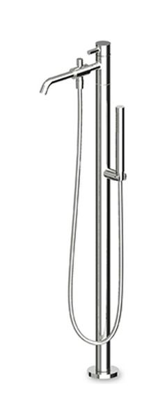 Zucchetti Pan baterie cadă-duș stativ negru ZP6622.C50