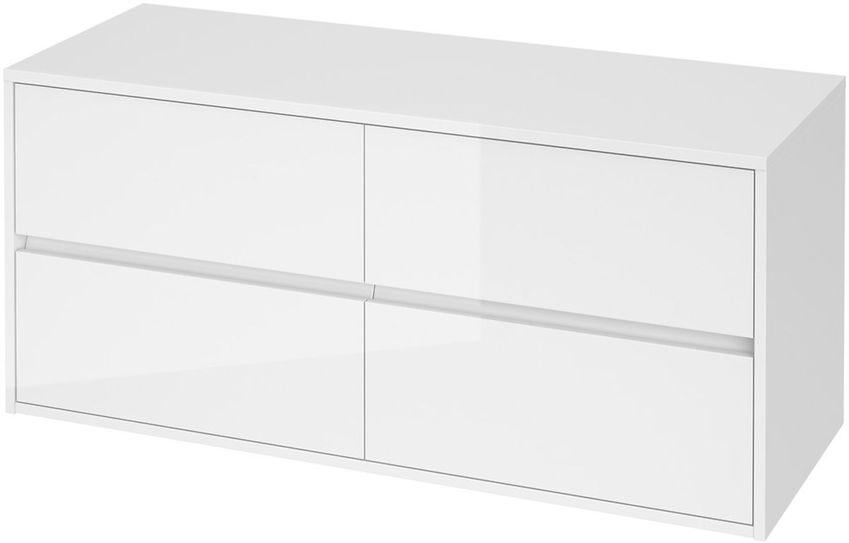 Cersanit Crea dulap 119.4x44.7x53 cm sub chiuveta pe perete alb S931-002