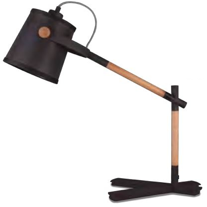 Mantra Nordica veioză 1x23 W negru 4923