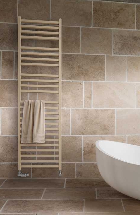 Zehnder Vision calorifer de baie decorativ 117.6x60 cm alb QV-120-060