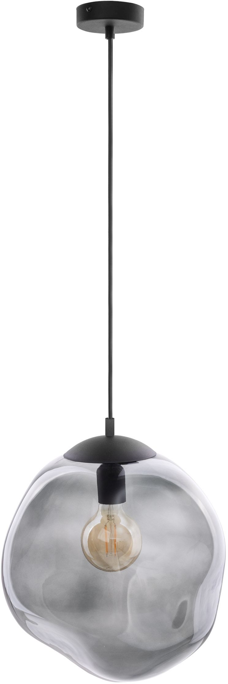 TK Lighting Sol lampă suspendată 1x15 W negru-grafit 4264