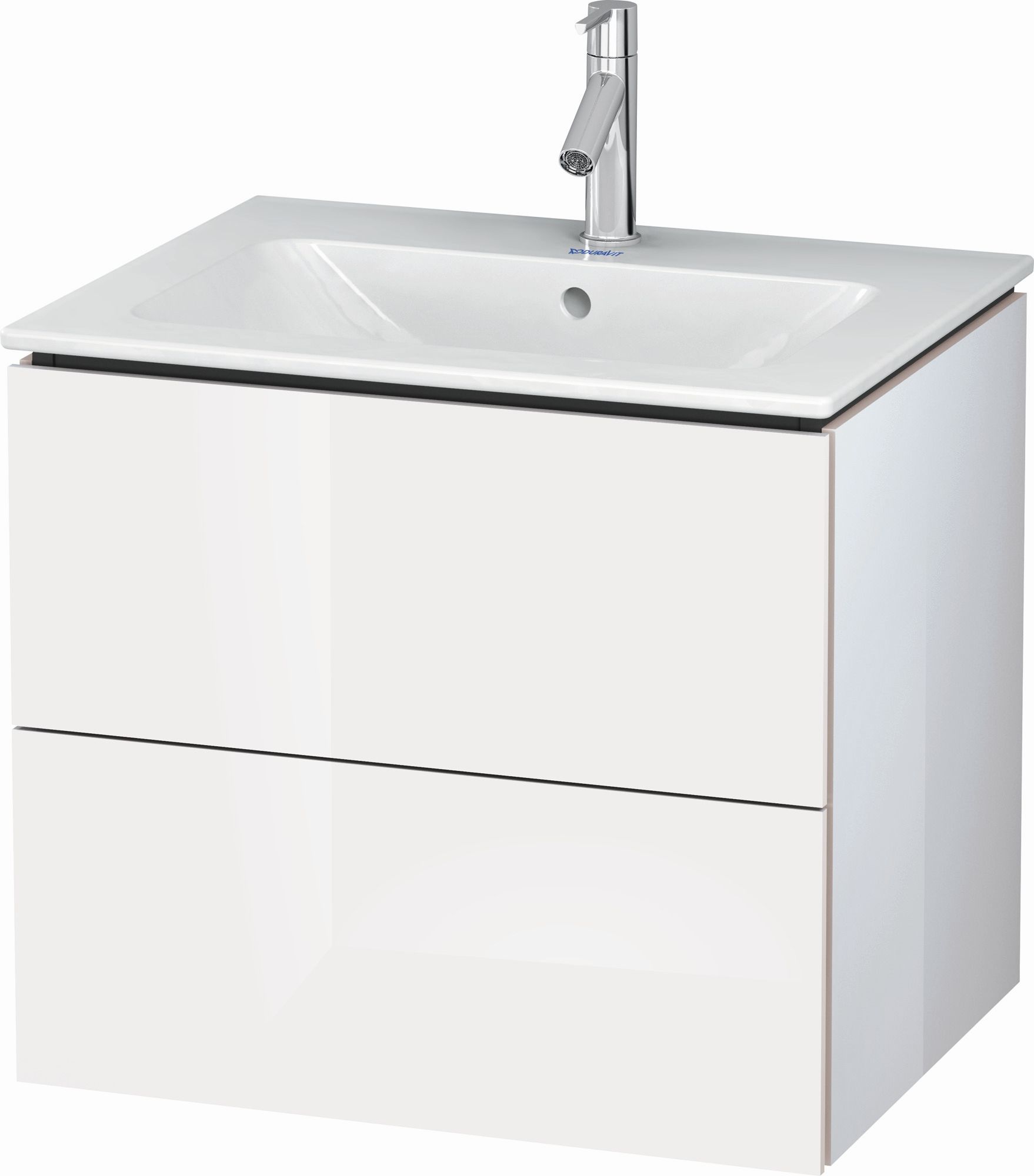 Duravit L-Cube dulap 62x48.1x55 cm dulap atârnat sub chiuvetă alb LC624002222