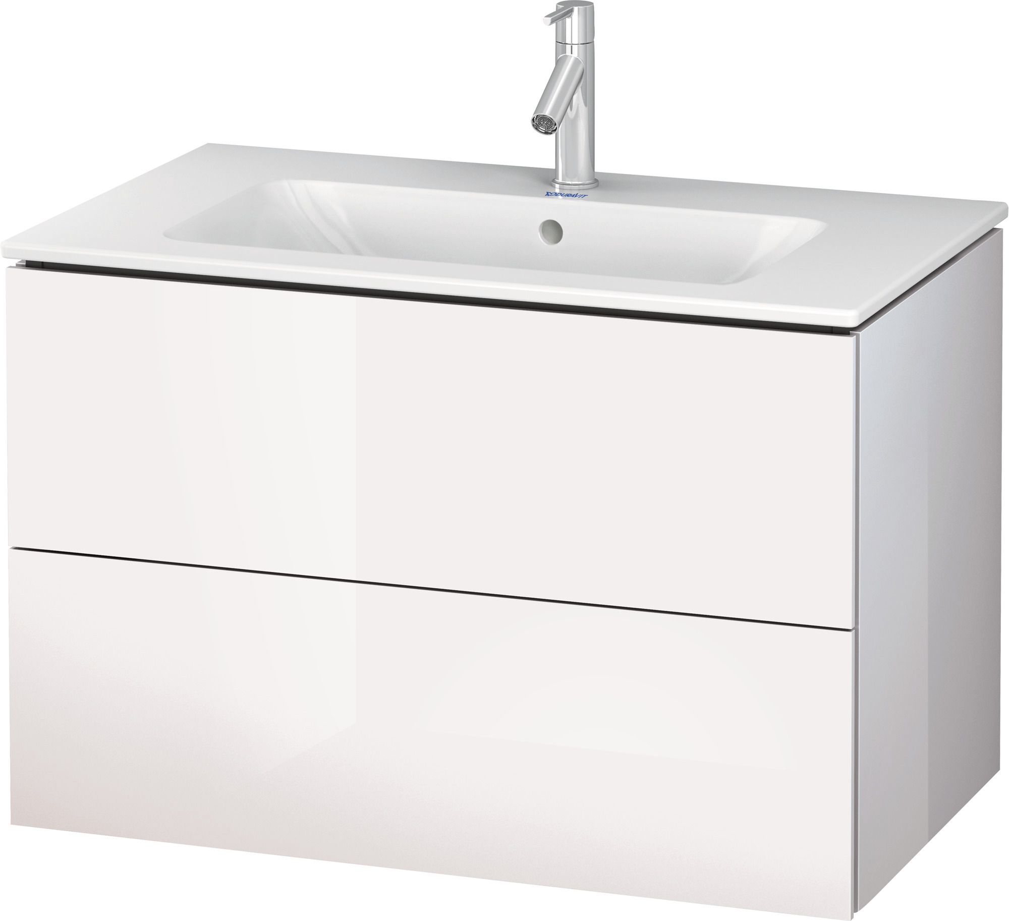 Duravit L-Cube dulap 82x48.1x55 cm dulap atârnat sub chiuvetă alb LC624102222