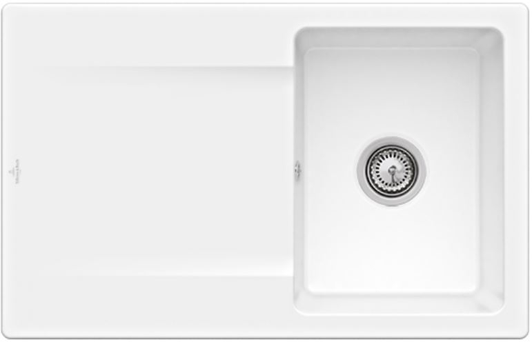 Villeroy & Boch Siluet chiuveta din ceramica 80x51 cm alb 333401R1