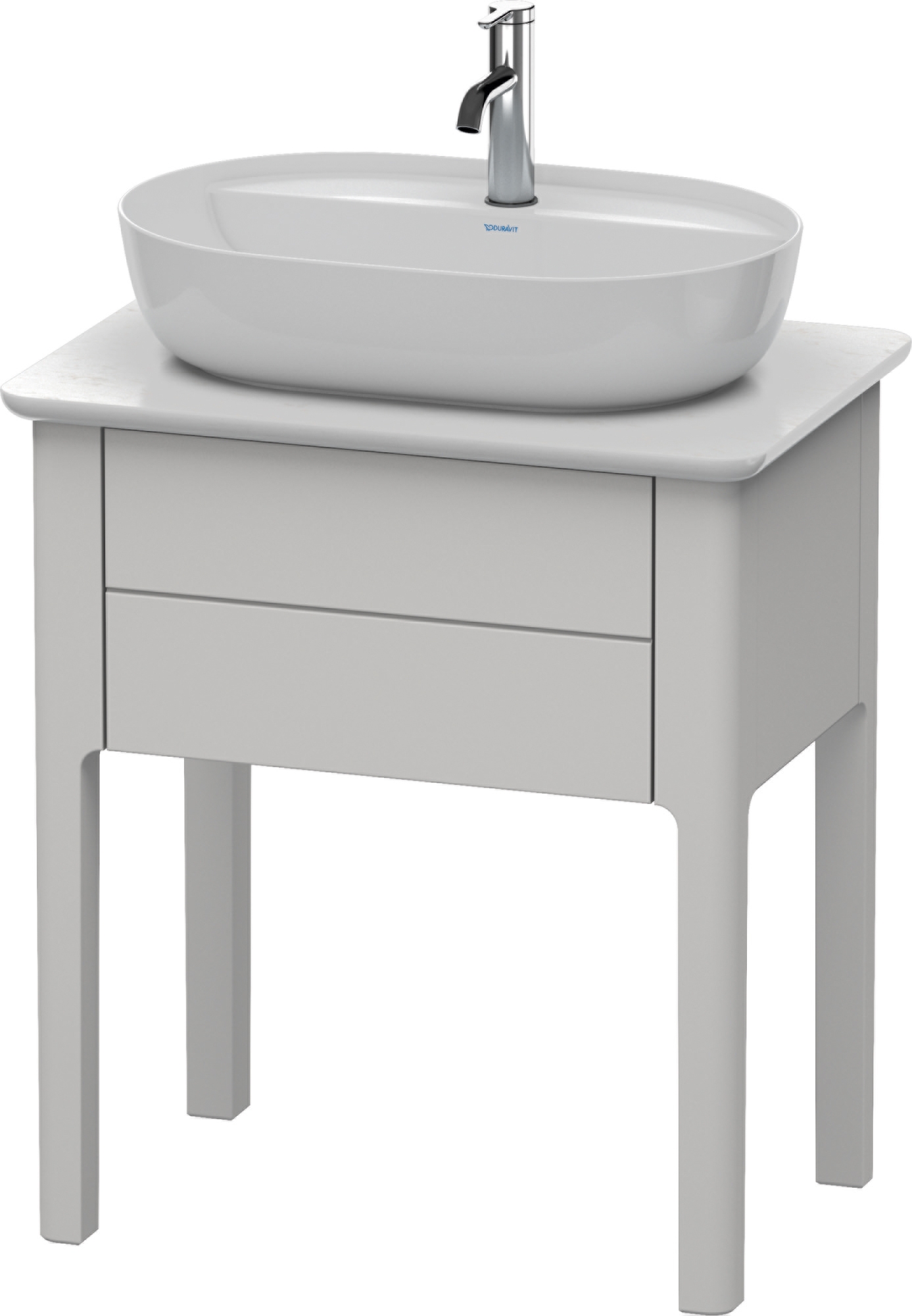 Duravit Luv dulap 63.8x45x74.3 cm dulap sub chiuvetă alb LU956003939