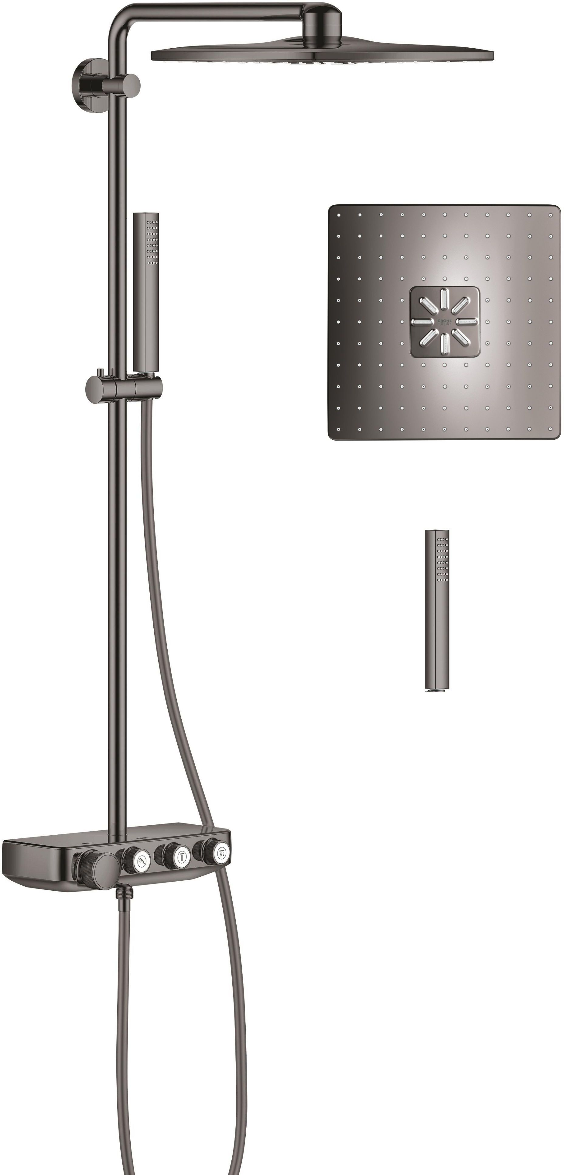 Grohe Euphoria set de duș perete cu termostat da grafit 26508A00