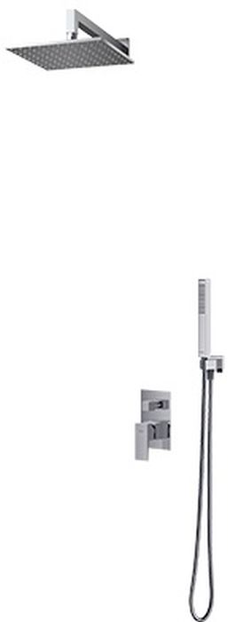 Omnires Sys set de duș ascuns cu duș de ploaie crom SYSFR17CR