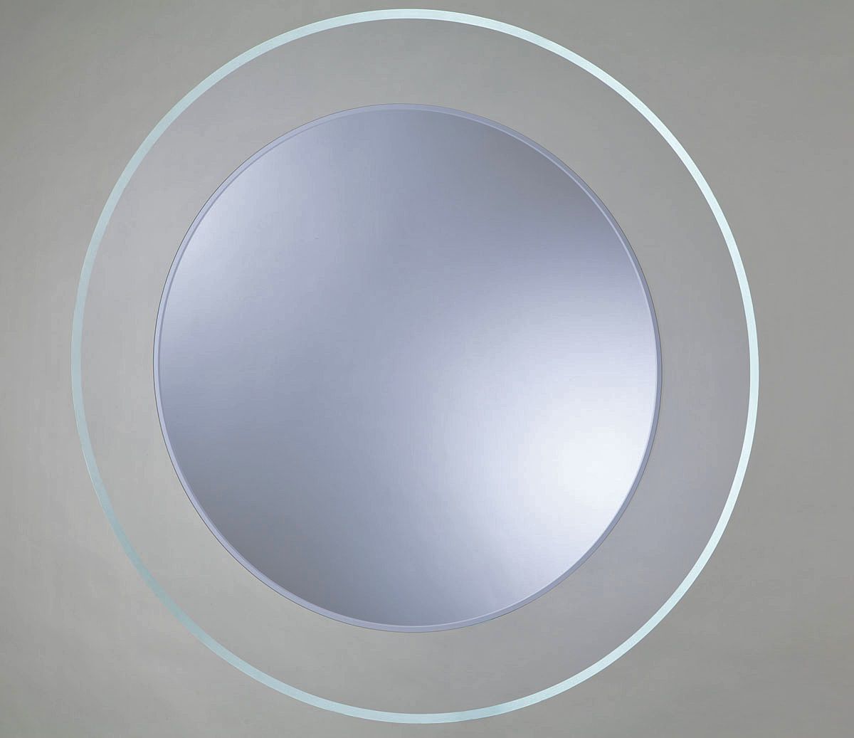 Dubiel Vitrum Lumineo Beta oglindă 80x80 cm rotund cu iluminare 5905241004556