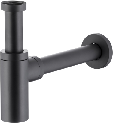 KFA Armatura sifon pentru lavoar butelie negru 600-003-81