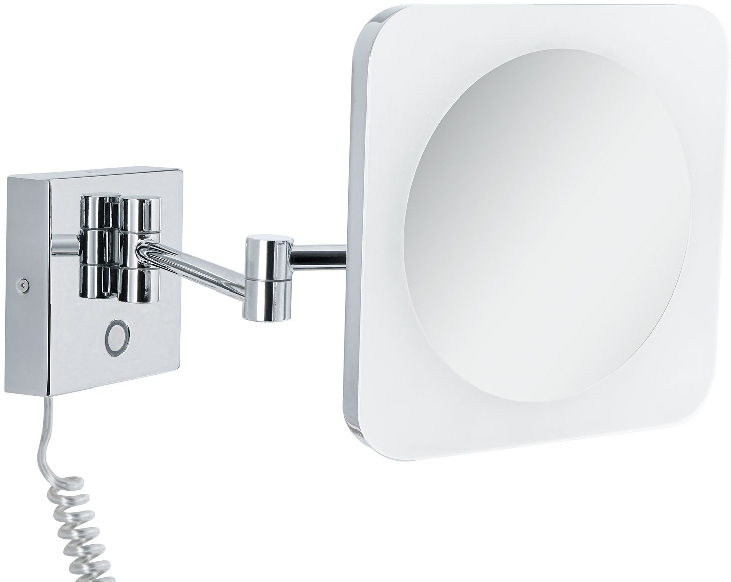 Paulmann HomeSpa oglindă cosmetică 19x20.5 cm dreptunghiulare cu iluminare crom 78933