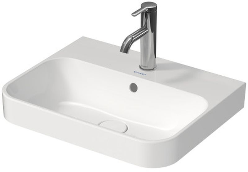 Duravit Happy D.2 Plus lavoar 50x40 cm dreptunghiular de blat alb 23605000001