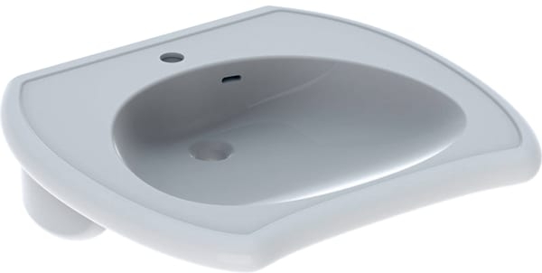 Geberit Vitalis lavoar 55x55 cm clasică pentru persoane cu dizabilități alb 501.542.01.1