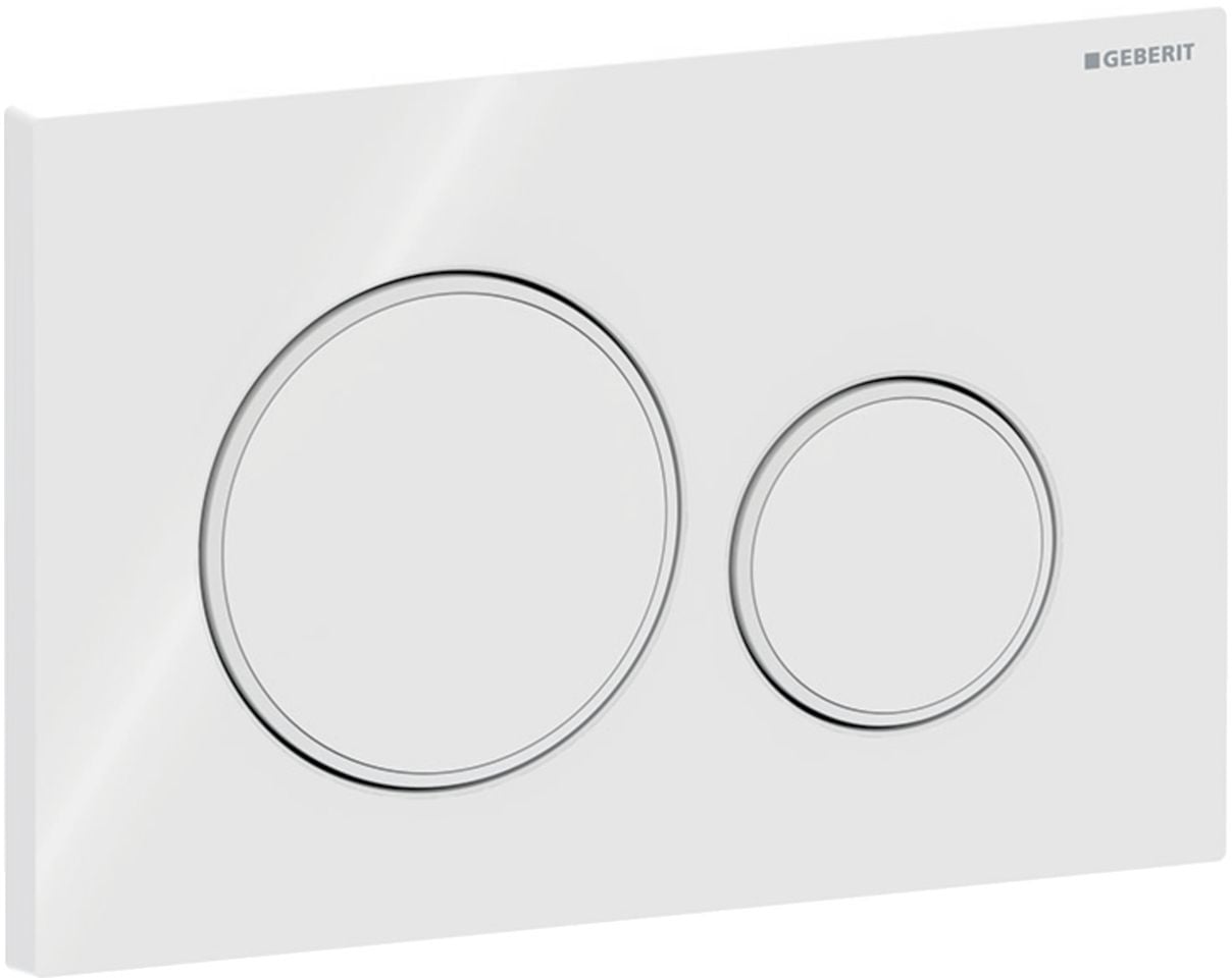 Geberit Sigma buton de spălare pentru WC alb 115.882.01.1