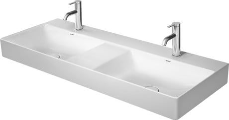 Duravit DuraSquare lavoar 120x47 cm dreptunghiular mobilier-de blat-dublă alb 23531200701