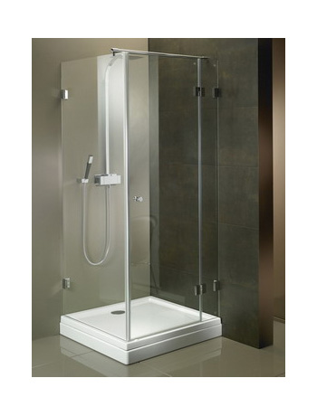 Riho Scandic cabină de duș 97x97 cm pătrat crom luciu/sticlă transparentă GX0007402