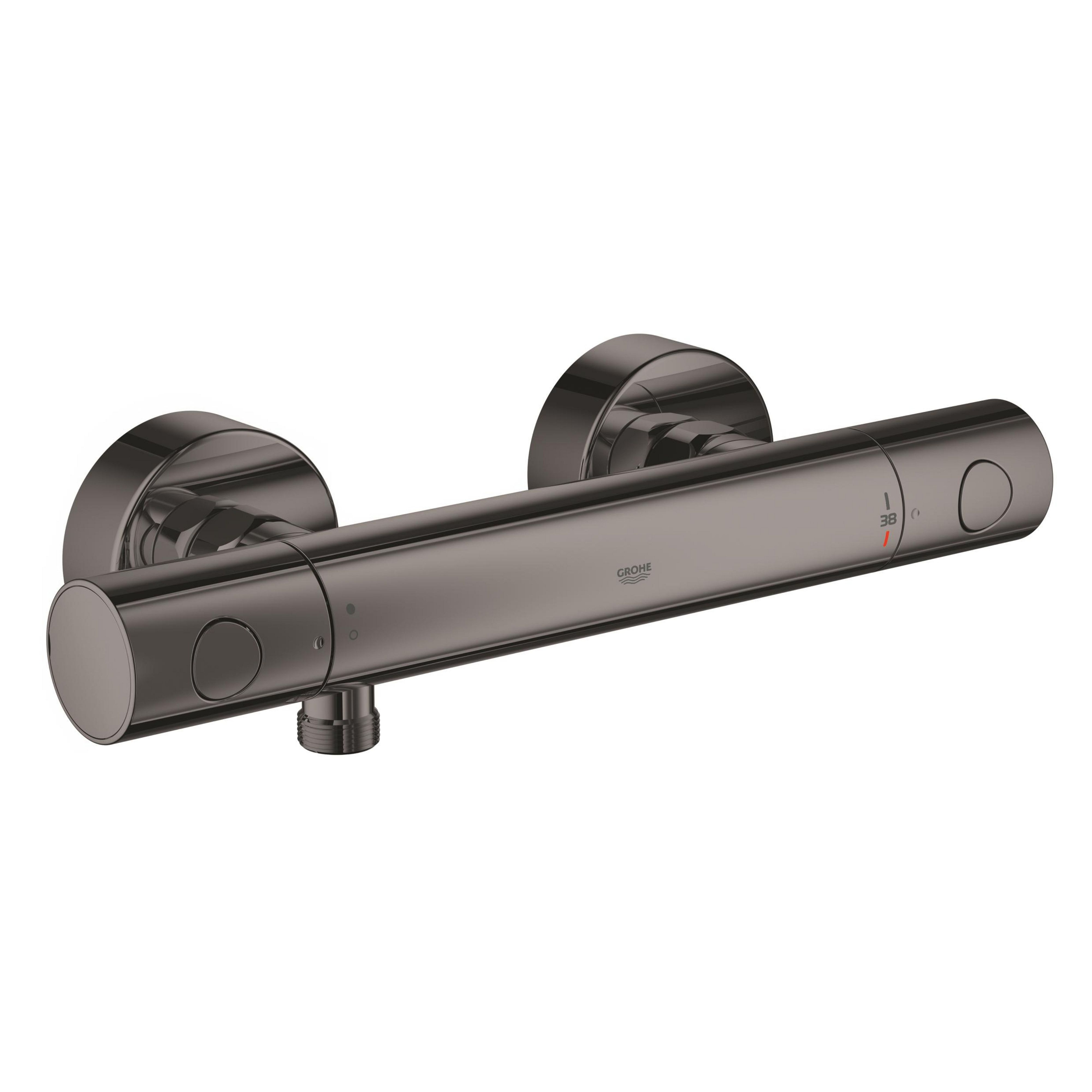 Grohe Grohtherm 1000 Cosmopolitan M baterie de duș perete negru 34065A02