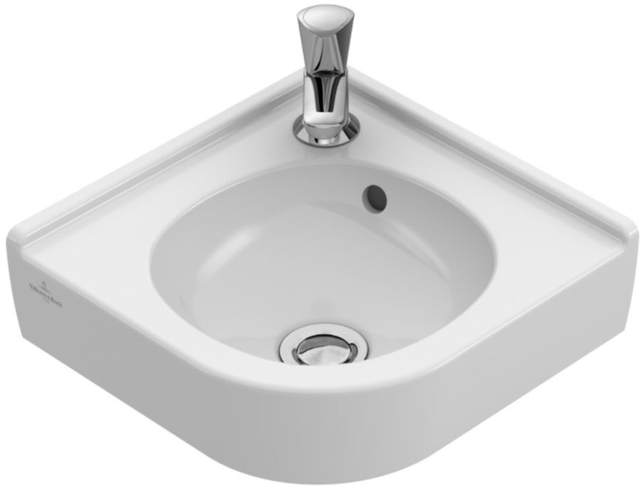 Villeroy & Boch O.Novo lavoar 32x32 cm de colț clasică alb 731033R1