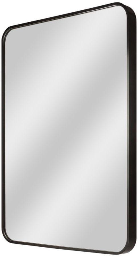 Dubiel Vitrum Nico oglindă 60x80 cm dreptunghiular negru 5905241007847