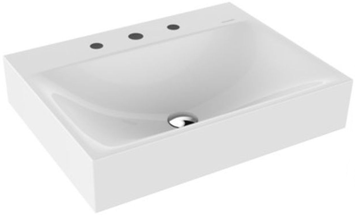 Kaldewei Silenio lavoar 60x46 cm dreptunghiular clasică alb 904306273001